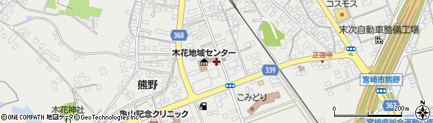 宮崎県宮崎市熊野591周辺の地図