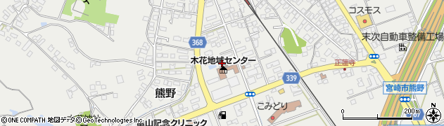 宮崎県宮崎市熊野590周辺の地図