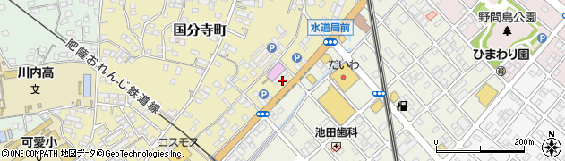 鹿児島県薩摩川内市国分寺町7030周辺の地図