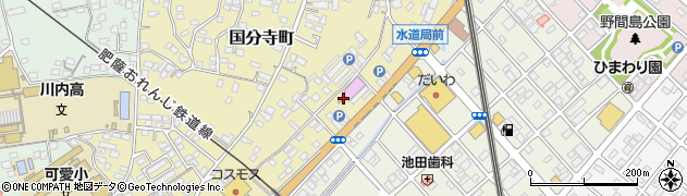 鹿児島県薩摩川内市国分寺町7032周辺の地図