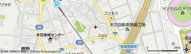 宮崎県宮崎市熊野10429周辺の地図