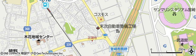 宮崎県宮崎市熊野10399周辺の地図