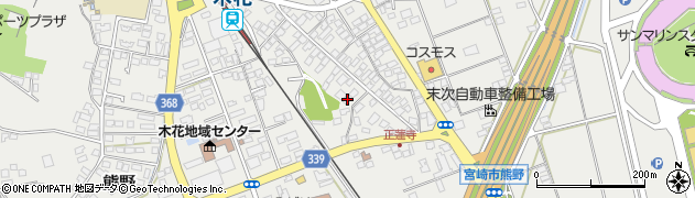 宮崎県宮崎市熊野10425周辺の地図
