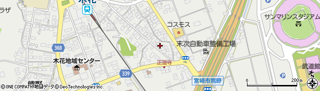 宮崎県宮崎市熊野10413周辺の地図