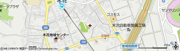 宮崎県宮崎市熊野10424周辺の地図