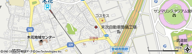 宮崎県宮崎市熊野10414周辺の地図