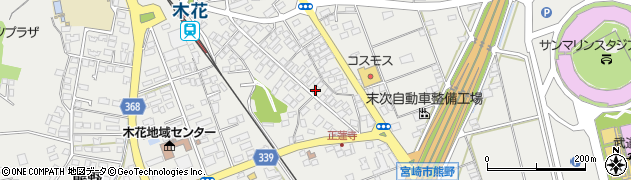 宮崎県宮崎市熊野10417周辺の地図