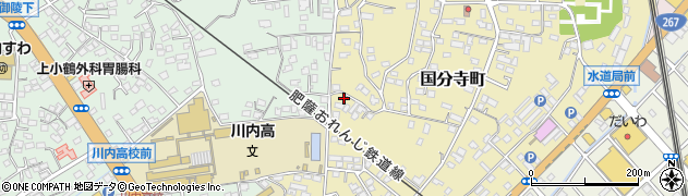 鹿児島県薩摩川内市国分寺町3287周辺の地図