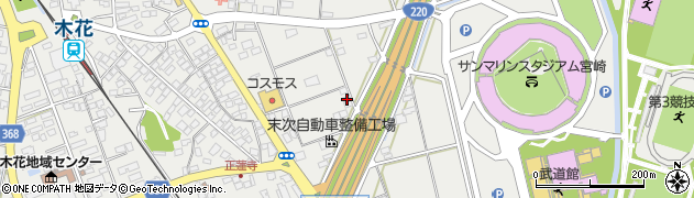 宮崎県宮崎市熊野1545周辺の地図