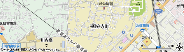 鹿児島県薩摩川内市国分寺町4627周辺の地図