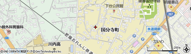鹿児島県薩摩川内市国分寺町3315周辺の地図