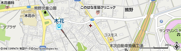 宮崎県宮崎市熊野10381周辺の地図
