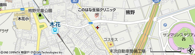 宮崎県宮崎市熊野10407周辺の地図