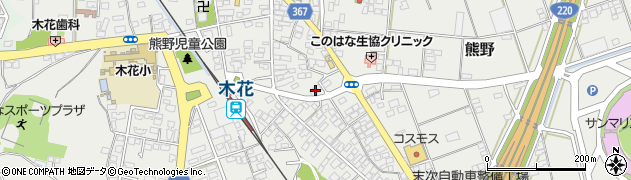 宮崎県宮崎市熊野10372周辺の地図