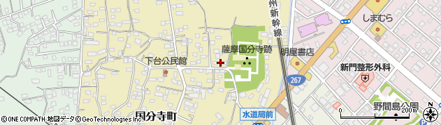 鹿児島県薩摩川内市国分寺町4162周辺の地図