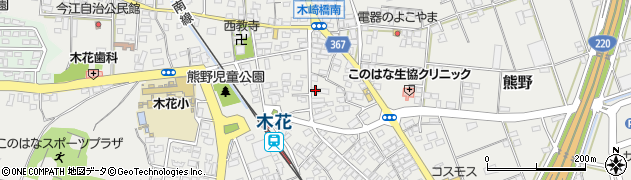 宮崎県宮崎市熊野10350周辺の地図