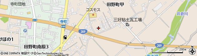 宮崎県宮崎市田野町甲2989周辺の地図