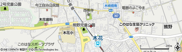 宮崎県宮崎市熊野10545周辺の地図