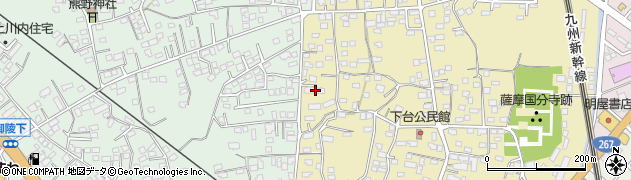 鹿児島県薩摩川内市国分寺町4744周辺の地図