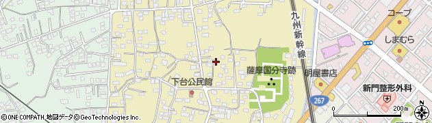 鹿児島県薩摩川内市国分寺町4335周辺の地図