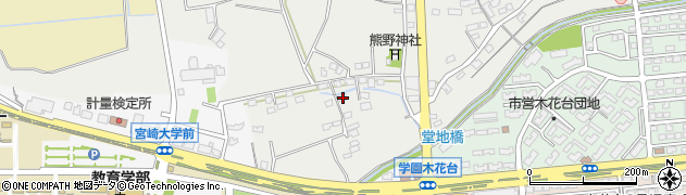 宮崎県宮崎市熊野7600周辺の地図