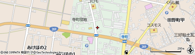 宮崎県宮崎市田野町南原周辺の地図