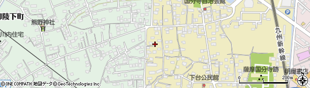 鹿児島県薩摩川内市国分寺町4412周辺の地図
