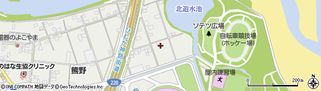 宮崎県宮崎市熊野2295周辺の地図