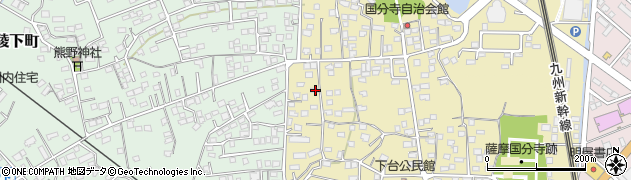 鹿児島県薩摩川内市国分寺町4405周辺の地図