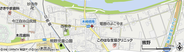 宮崎県宮崎市熊野10316周辺の地図