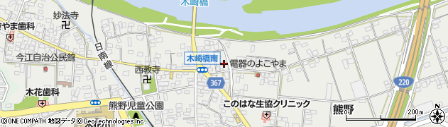 宮崎県宮崎市熊野10287周辺の地図