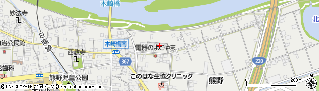 宮崎県宮崎市熊野1659周辺の地図