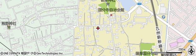 鹿児島県薩摩川内市国分寺町4350周辺の地図