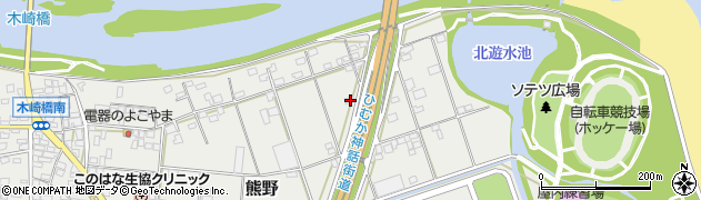 宮崎県宮崎市熊野2336周辺の地図