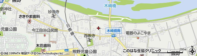 宮崎県宮崎市熊野10521周辺の地図