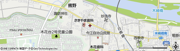 宮崎県宮崎市熊野9950周辺の地図