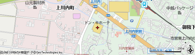 ドン・キホーテ薩摩川内店周辺の地図