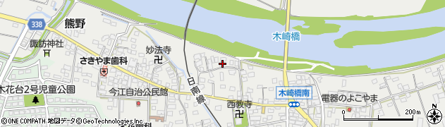 宮崎県宮崎市熊野10248周辺の地図