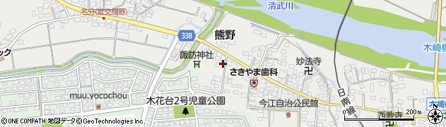 宮崎県宮崎市熊野10064周辺の地図