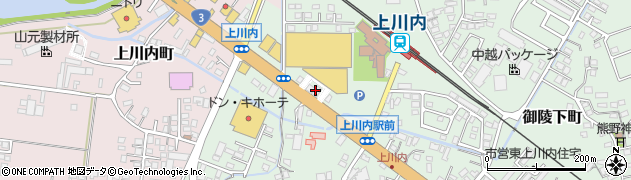 ドミノ・ピザ　薩摩川内店周辺の地図