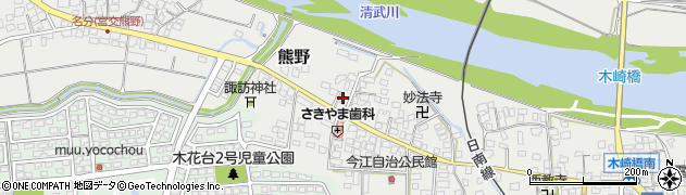 宮崎県宮崎市熊野9933周辺の地図