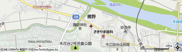 宮崎県宮崎市熊野10063周辺の地図
