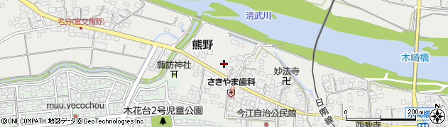 宮崎県宮崎市熊野10081周辺の地図