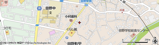宮崎県宮崎市田野町甲2797周辺の地図