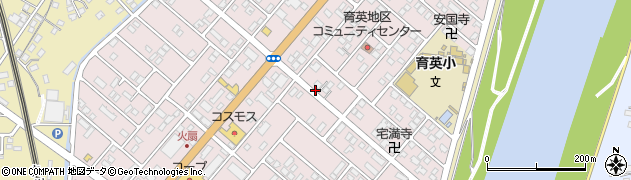 鹿児島県薩摩川内市中郷周辺の地図