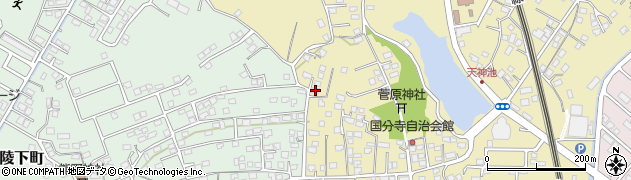 鹿児島県薩摩川内市国分寺町6576周辺の地図