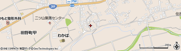 宮崎県宮崎市田野町甲5580周辺の地図