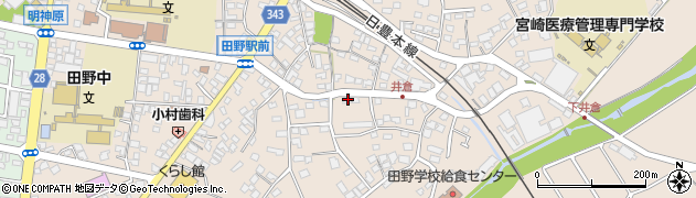 宮崎県宮崎市田野町甲2023周辺の地図