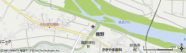 宮崎県宮崎市熊野7153周辺の地図
