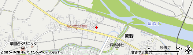 宮崎県宮崎市熊野7110周辺の地図